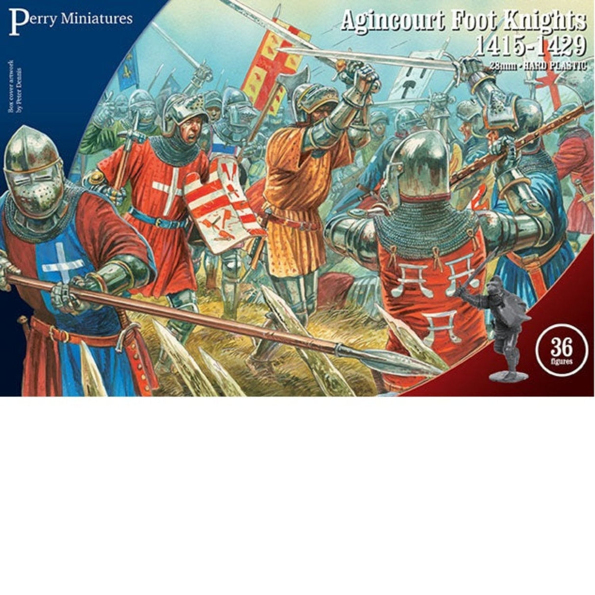 Agincourt Foot Knights 1415-29 -  -  - Model Realm