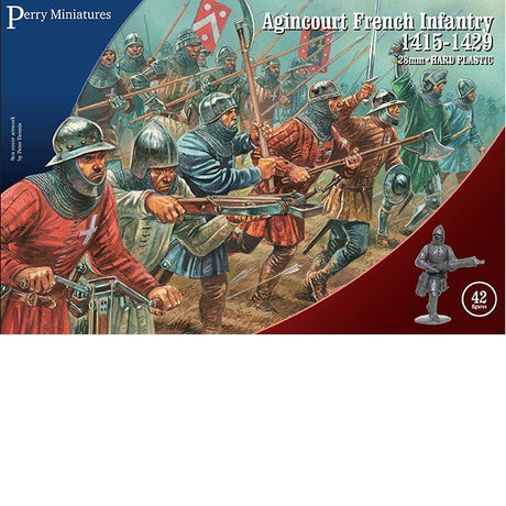 Agincourt French Infantry 1415-29 -  -  - Model Realm