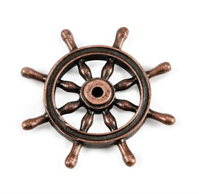 Amati Ships Wheel 14mm Bronzed Metal - Model Realm