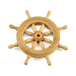 Amati Ships Wheel 40mm Boxwood -  -  - Model Realm
