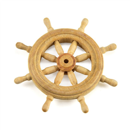 Amati Ships Wheel 40mm Boxwood -  -  - Model Realm