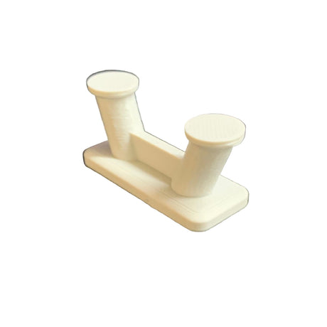Model Boat angled bollard