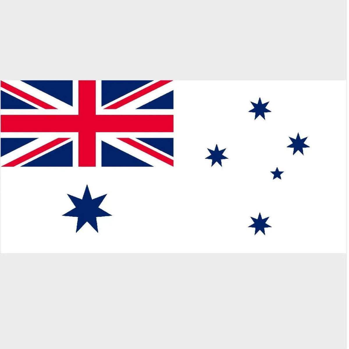 Becc Australian Naval Ensign 38mm Cotton Flag for Model Boats - Durable ...