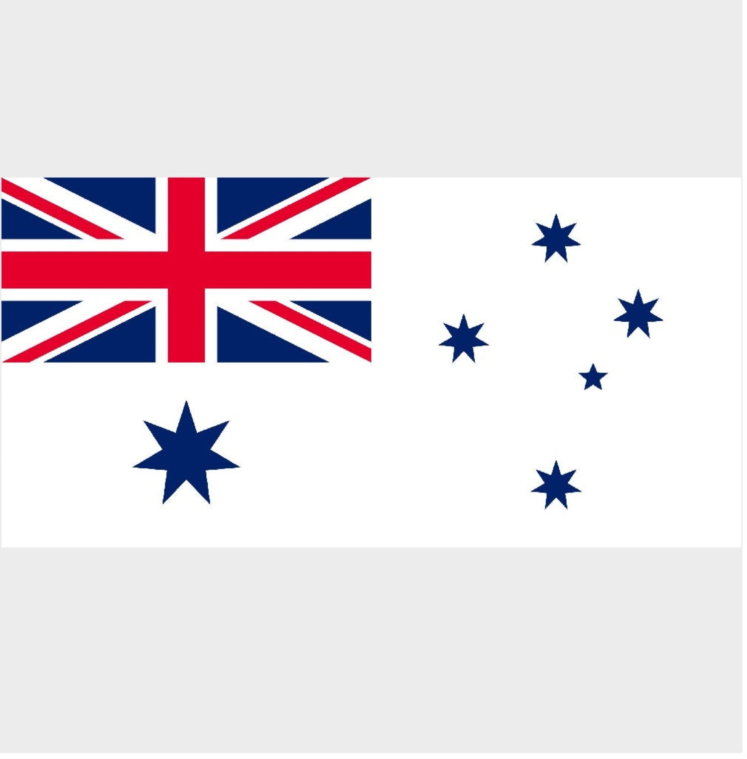 Australia Naval Ensign 50mm -  -  - Model Realm