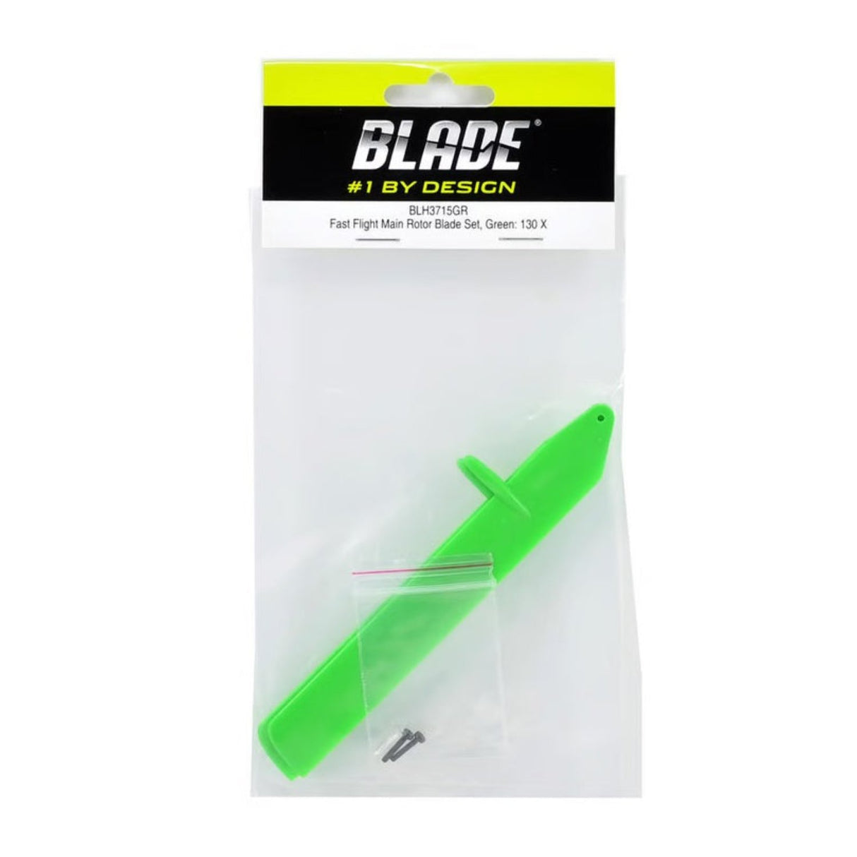 BLH3715GR Blade 130X Fast Flight Main Rotor Blade Set Green