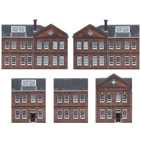 Parkway House modelrailway backscene