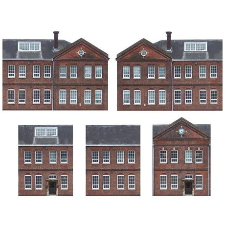 Parkway House modelrailway backscene