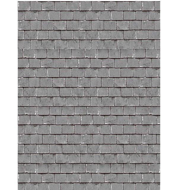Building Papers - Roof Tiles Grey