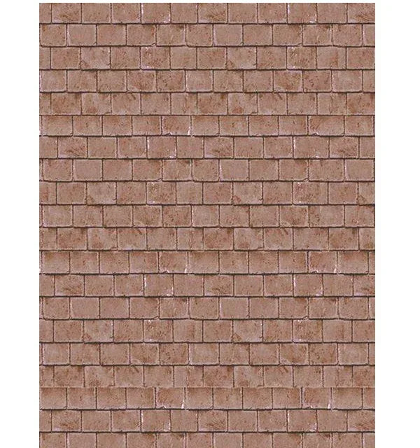Building Papers - Roof Tiles Red