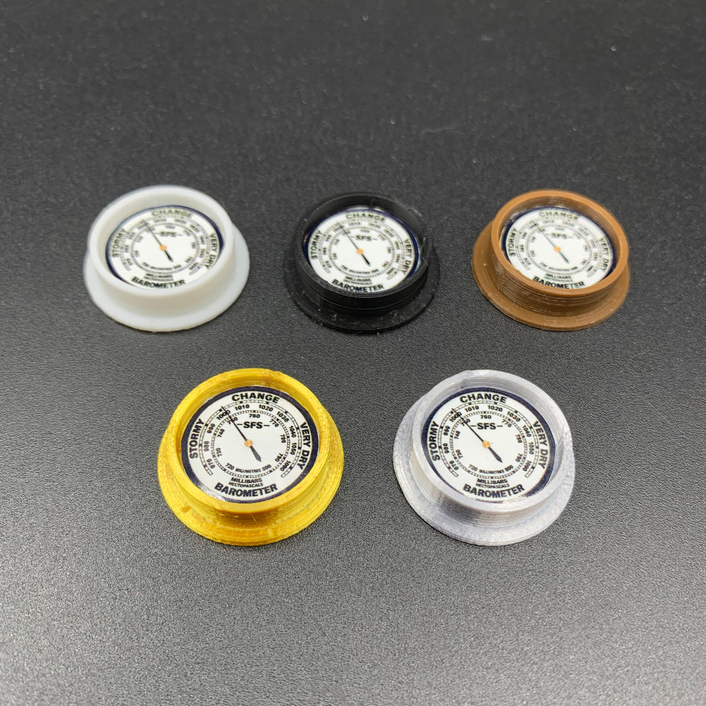 Barometer – Model Boats Accessory Choice of colours