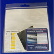 Number Plate Set Mandatory 1.8mm 1:43 scale - Model Realm