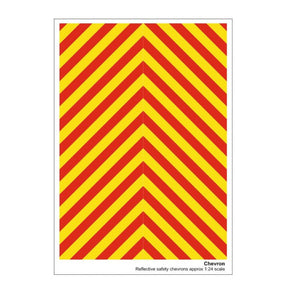 Becc Reflective Safety Chevrons for models