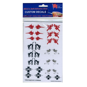 Becc U-Boat Insignia & Fleet Markings for model boats