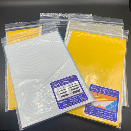 Becc Vinyl Lining & Vinyl Sheet range of colours