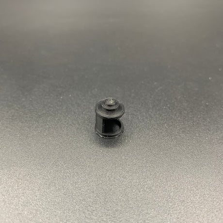 Black navigation lamp housing for RC boats and scale model detailing