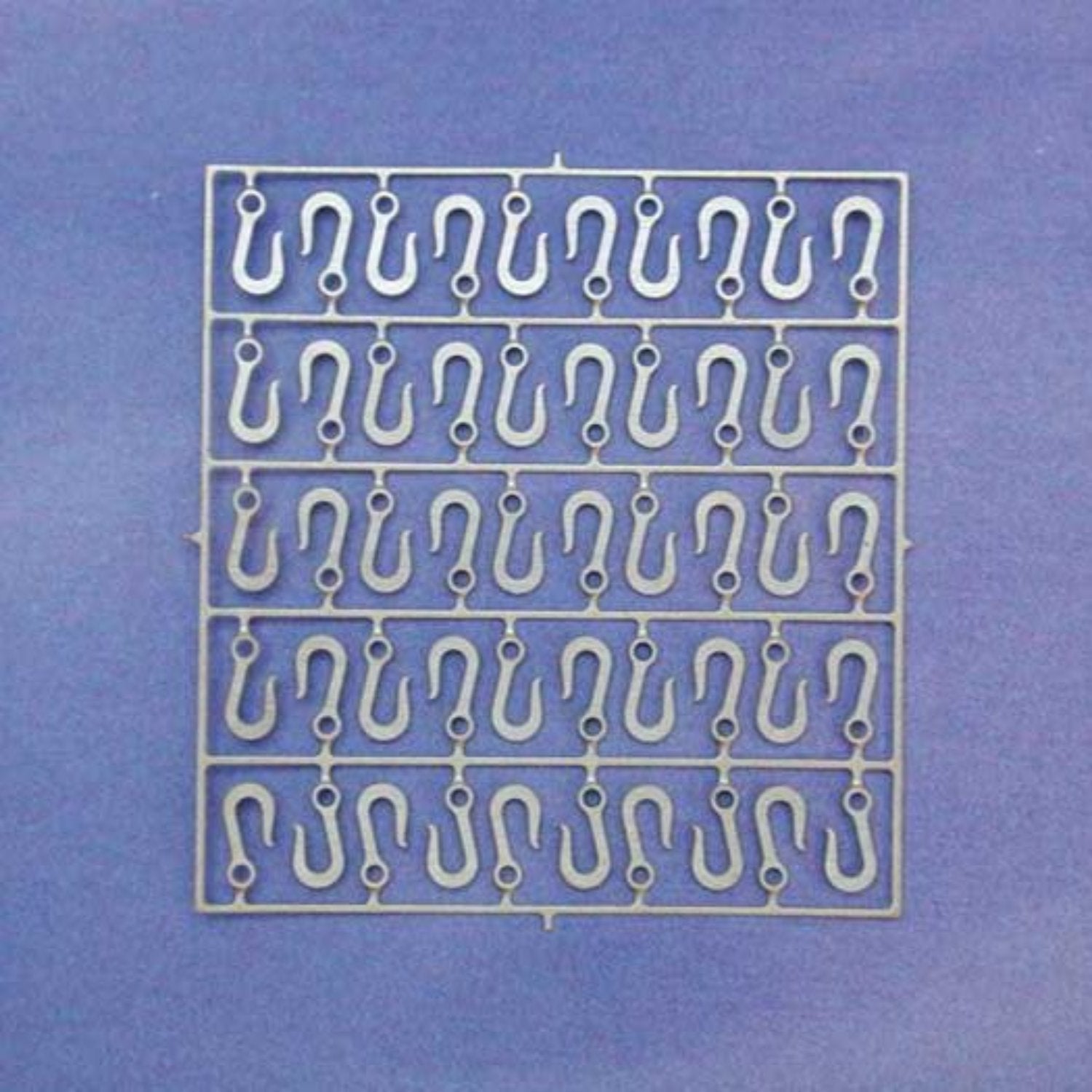 Brass Rigging Hooks, 50pk -  -  - Model Realm