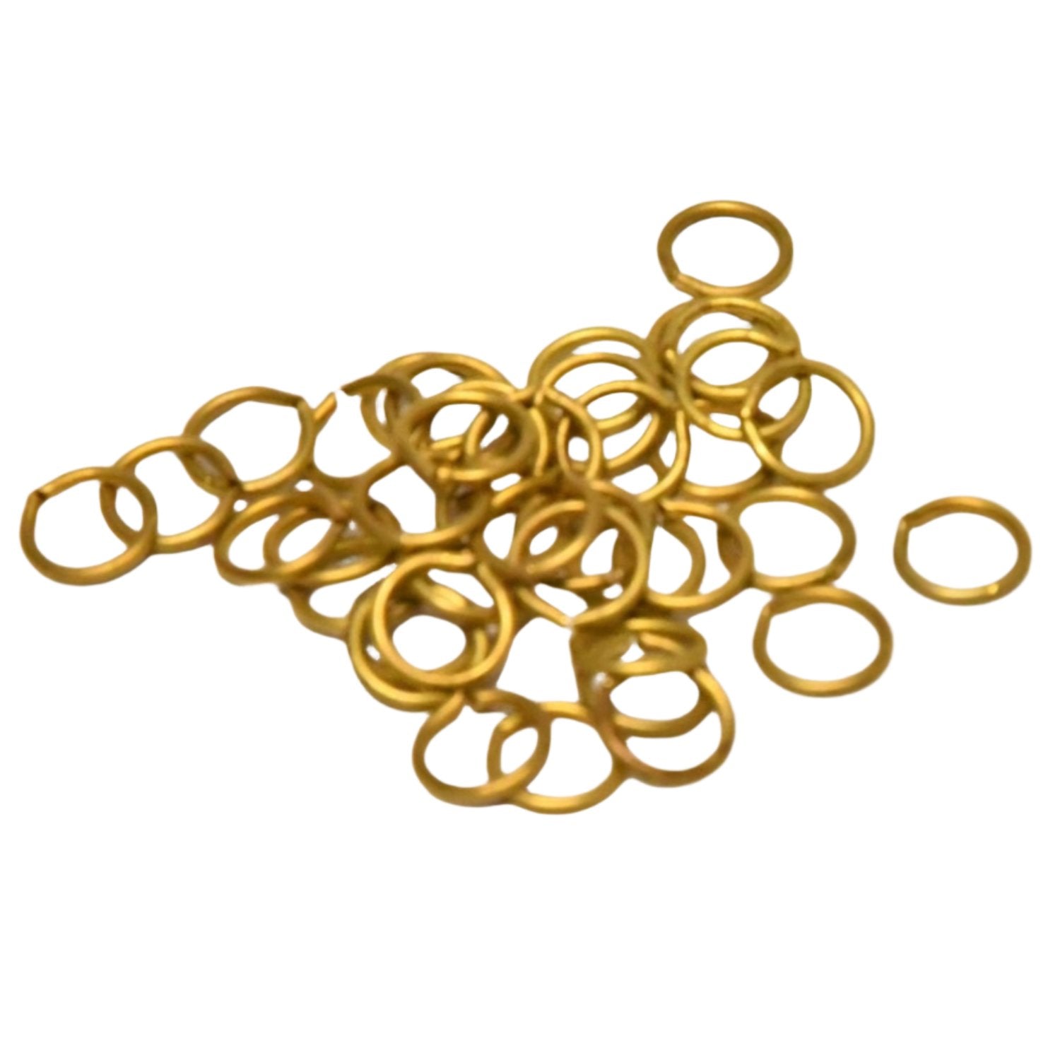 Brass Rings 10mm Pack of 100 -  -  - Model Realm