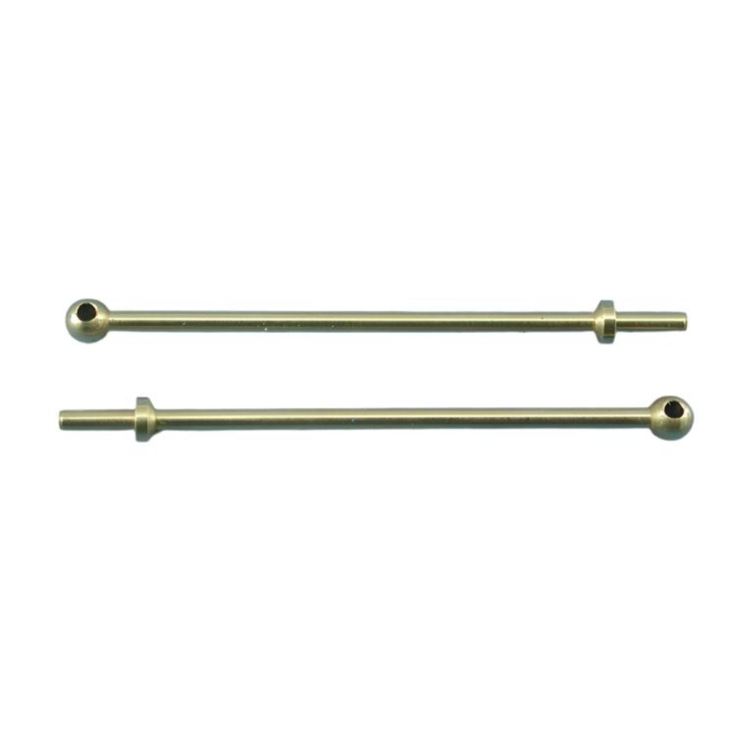 Caldercraft 1 Hole Brass Rail Stanchion Ball Type 15mm (Pack of 10) -  -  - Model Realm