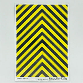 Chevrons Black & Yellow - Model Realm