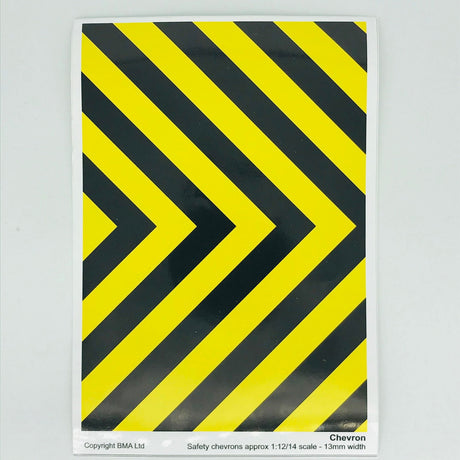 Chevrons Black & Yellow -  -  - Model Realm