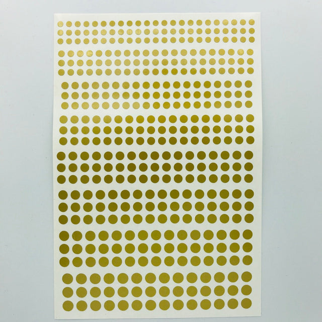 Circles - Vinyl Self adhesive Gold -  -  - Model Realm