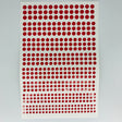 Circles - Vinyl Self adhesive Red -  -  - Model Realm