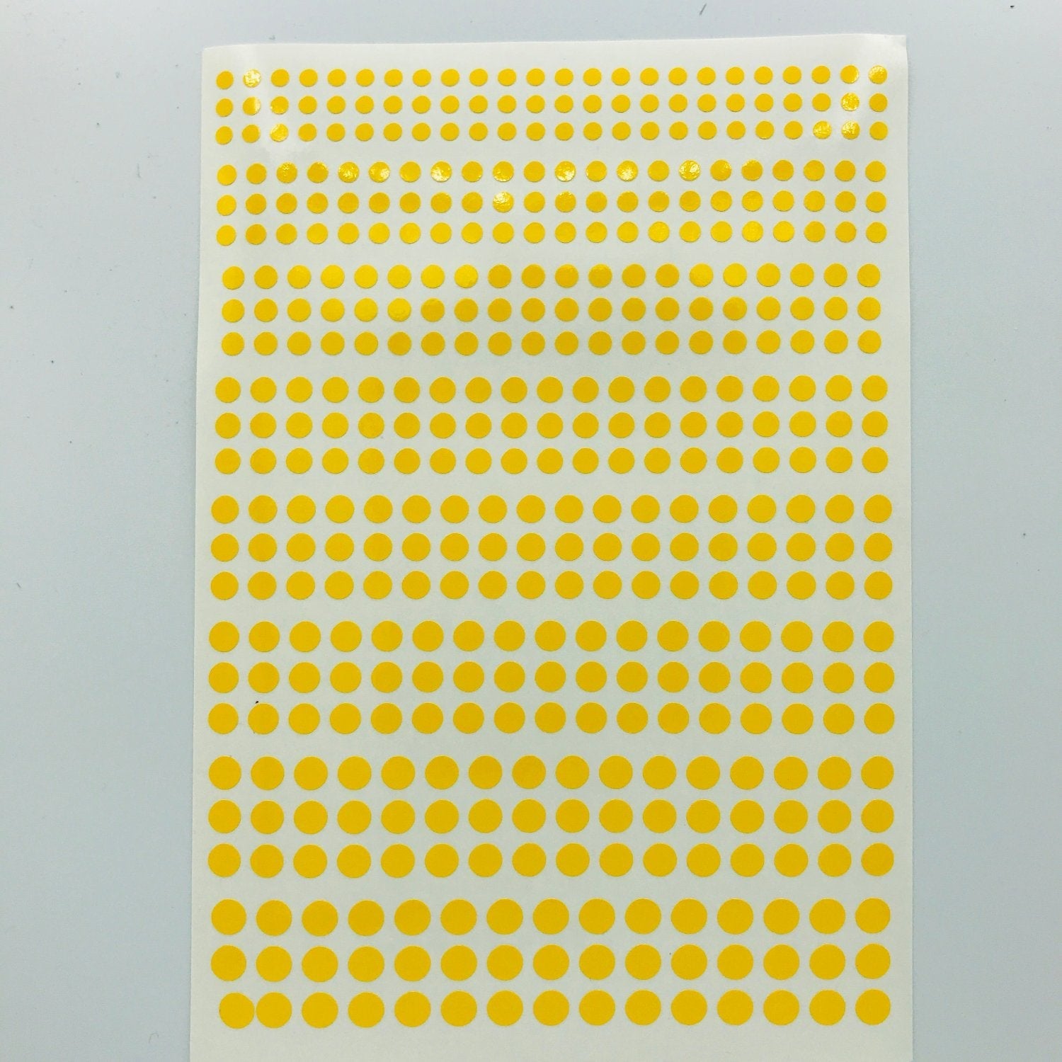 Circles - Vinyl Self adhesive Yellow -  -  - Model Realm