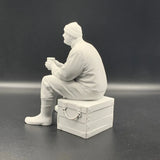 Scale Model Crew Figure Coffee Break