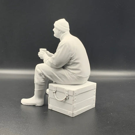 Scale Model Crew Figure Coffee Break