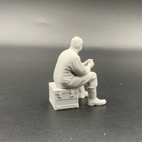 Crew Figure Coffee Break model boat fittings