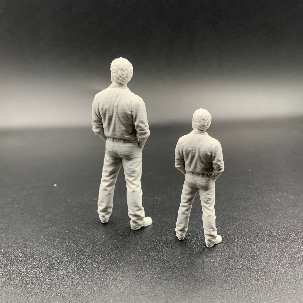 Crew figure model boats