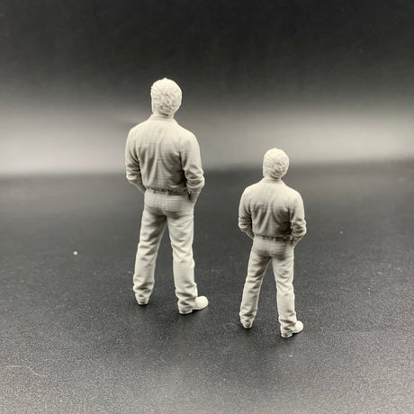 Crew figure model boats