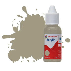 Humbrol No 168 Hemp/Camouflage Beige Matt 14ml Acrylic Dropper Bottle - Model Realm