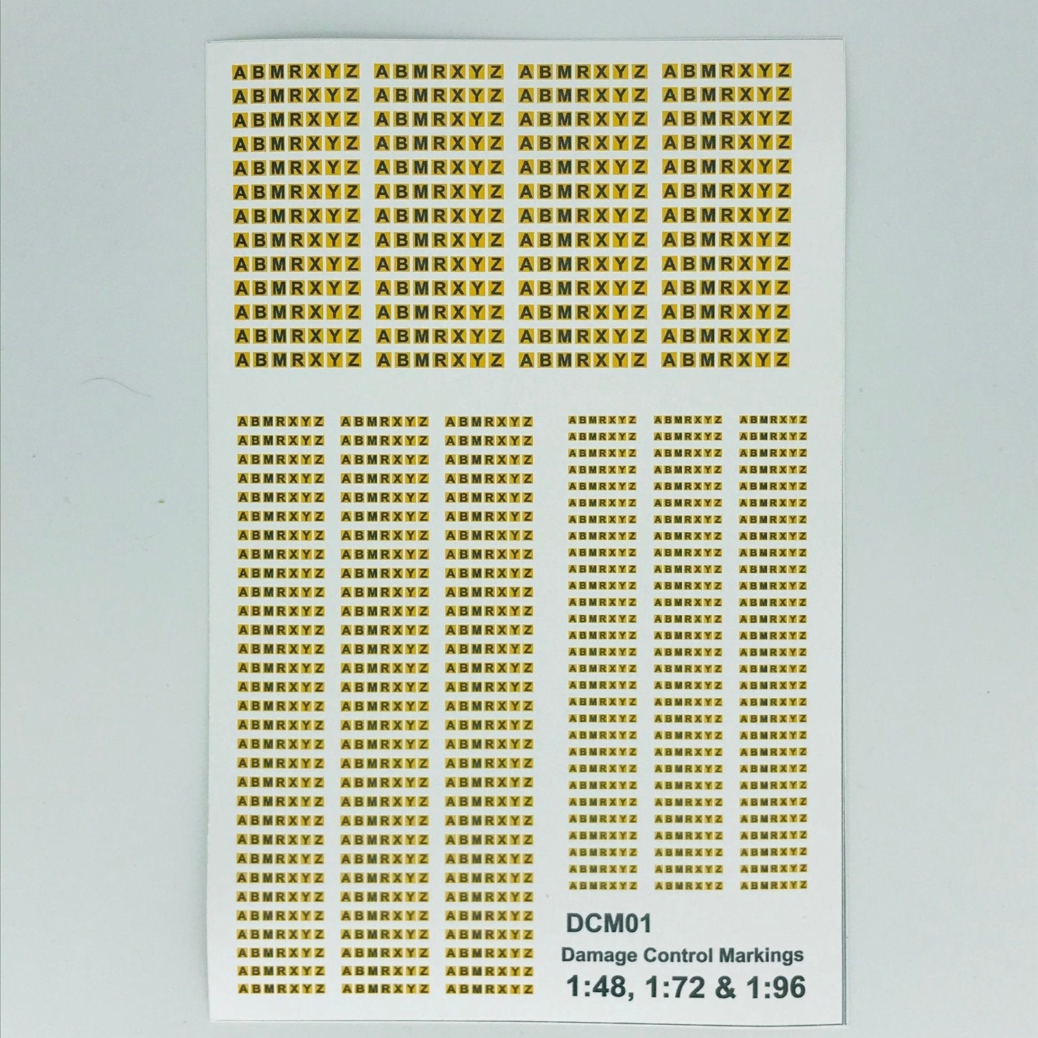 Damage Control Markings -  -  - Model Realm