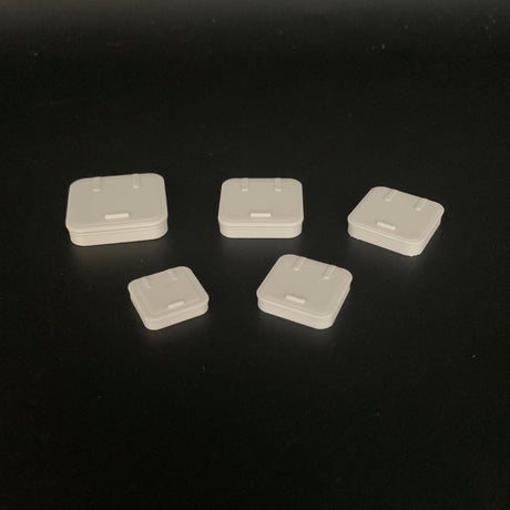 Square deck hatch detail component for RC boats and scale models by SparkFrame Studios