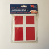 Denmark National Flag -  -  - Model Realm
