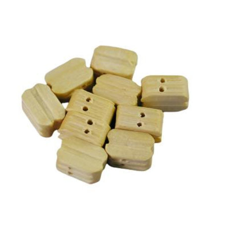 Double Natural Block 10mm (10) -  -  - Model Realm