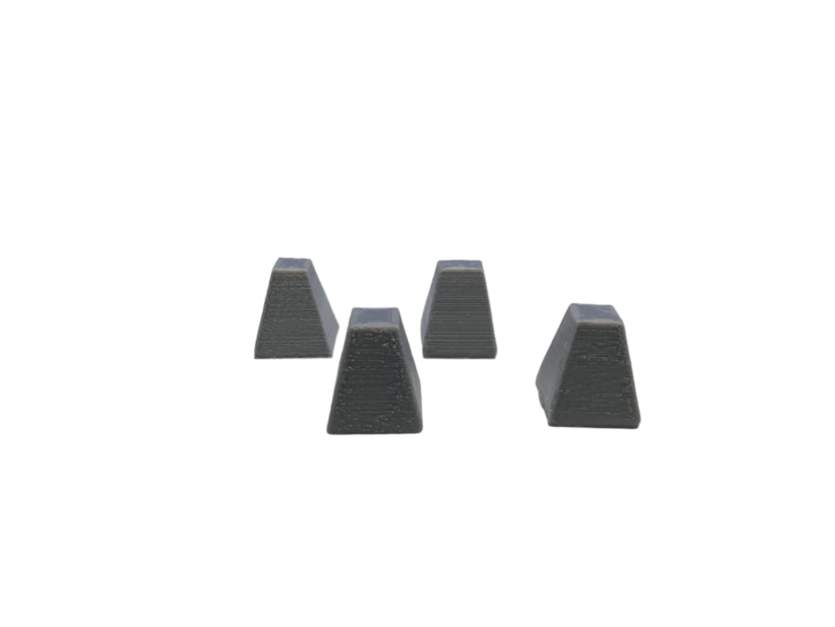 Dragon’s Teeth – 3D Printed Anti-Tank Barriers (Set of 4)