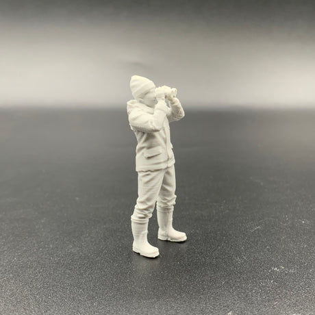 Female Crew Figure with Binoculars