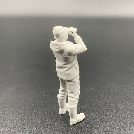 Female Crew Figure with Binoculars Model Boats