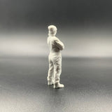 Female Mechanic Engineer Crew Figure Model Boats