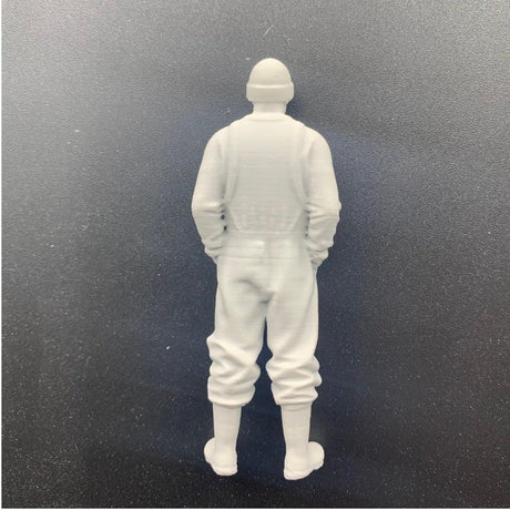 3D Printed model boat Fisherman Crew Figure