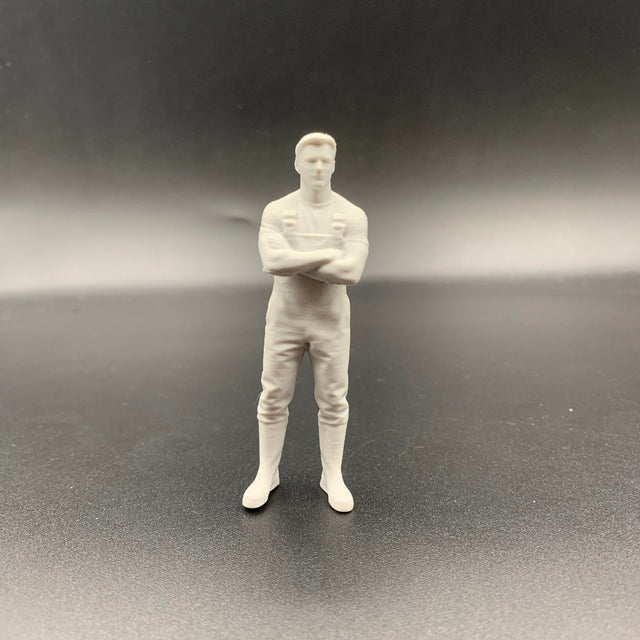 Fisherman Crew Figure – Short Sleeves Arms Folded