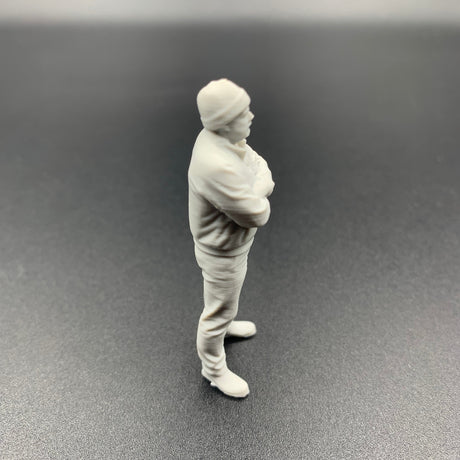 Fisherman model boat crew figures