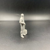 Fisherman with rope coil for model boats and dioramas