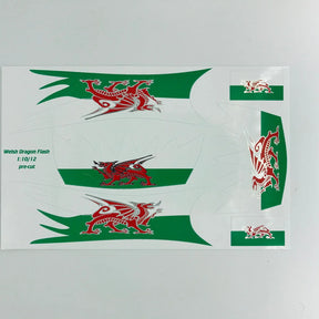 Flash Wales - Flashes Welsh Dragon - Model Realm