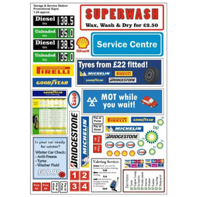 Garage and Service Promotional Signage - Model Realm