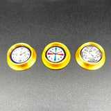 Gold Miniature Ship’s Instrument Set – 3 Piece Model Boat Fittings