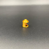 Gold navigation lamp housing for nautical and scale model detailing