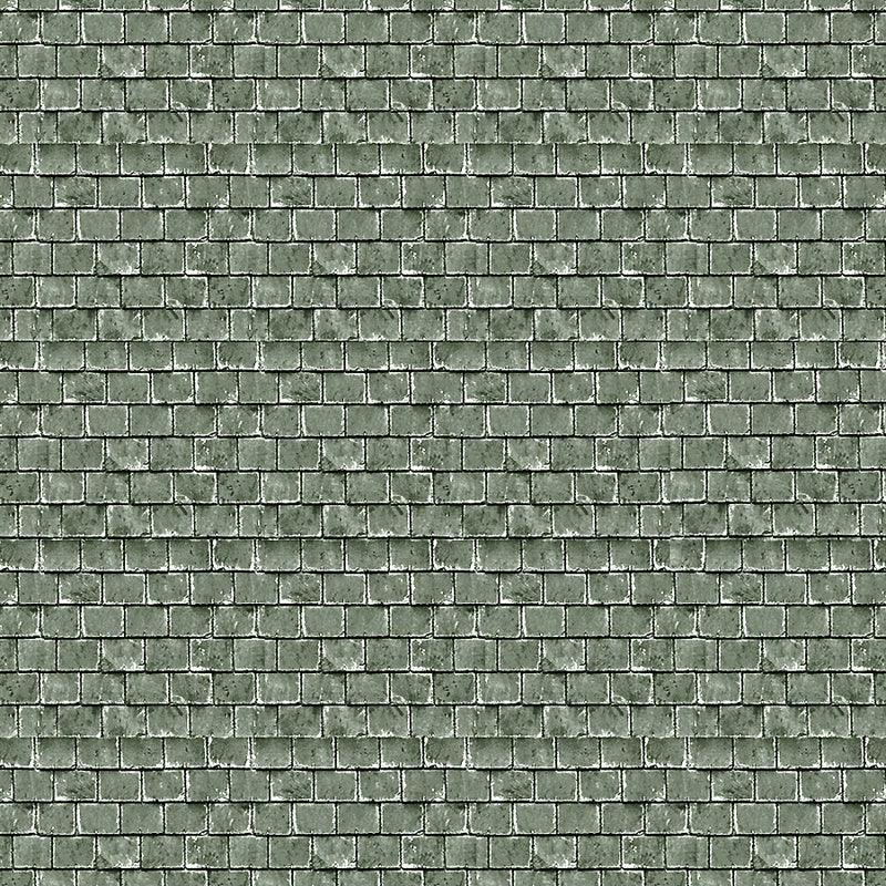 Green Roof Tile model railway backscene